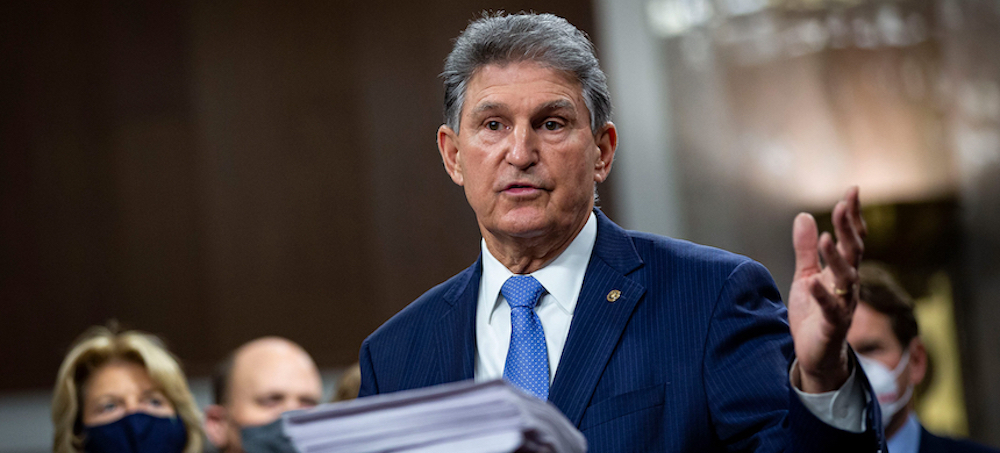 Democrats Are Freaking Out Over Joe Manchin's Budget Bill Rebuff. The White House Isn't Worried.