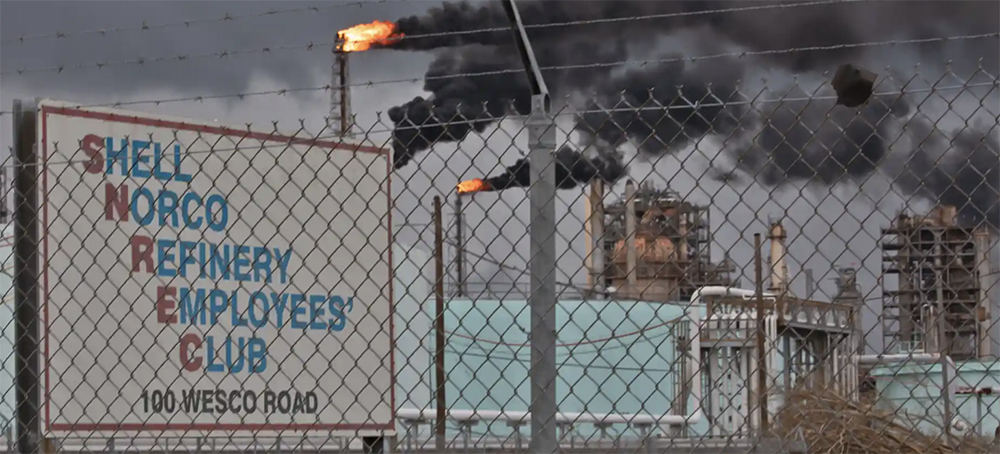 Louisiana Shell Refinery Left Spewing Chemicals After Hurricane Ida