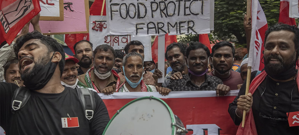 India's Farmers Renew Protests, Challenging Modi Government