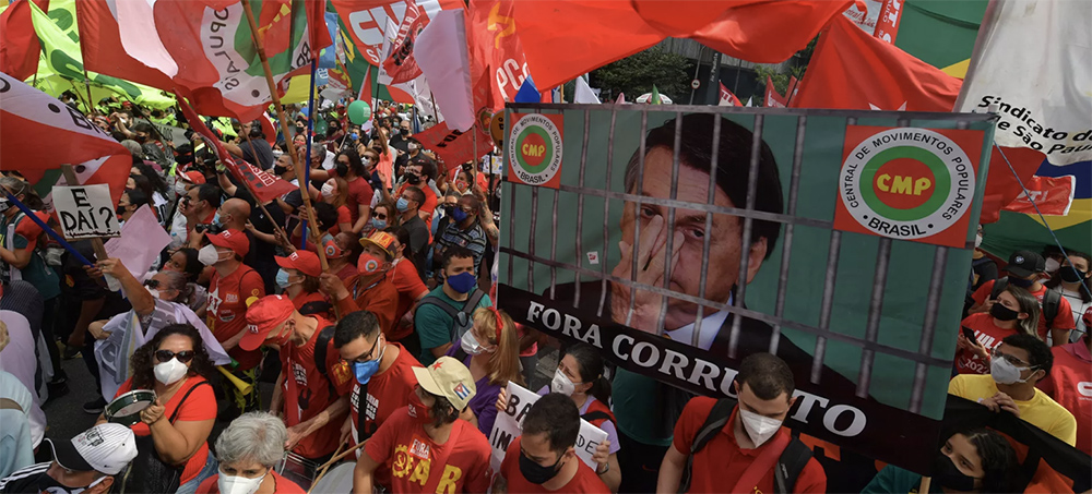 Mass Protests in Brazil Call for Jair Bolsonaro's Impeachment