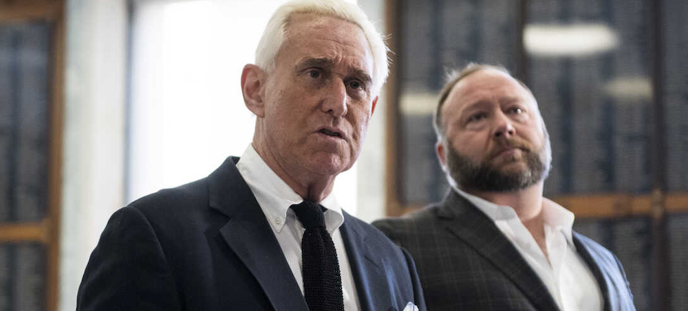 Roger Stone and Alex Jones Subpoenaed by House Committee Investigating Jan 6 Attack