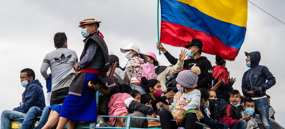 Indigenous Peoples Demand Stop to Armed Violence in Colombia