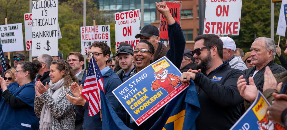 'It's a Win for Us': Striking Kellogg's Workers Get Raises, Improved Benefits and Avoid Two-Tier System