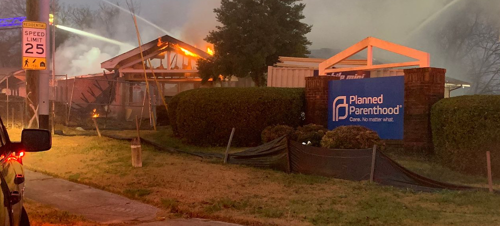 A Fire That Destroyed a Planned Parenthood Building Was Intentionally Set