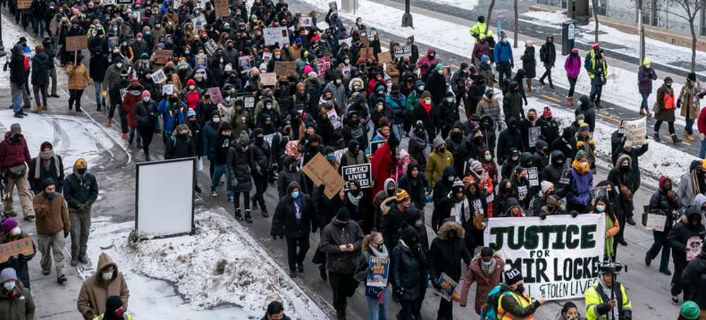 Protesters Call for Minneapolis Police Chief's Resignation After Amir Locke Killing