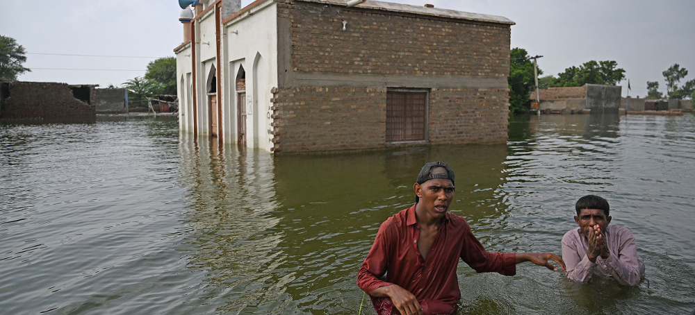 Once Unthinkable, Pakistan's Record Rainfall Could Now Happen Once a Century