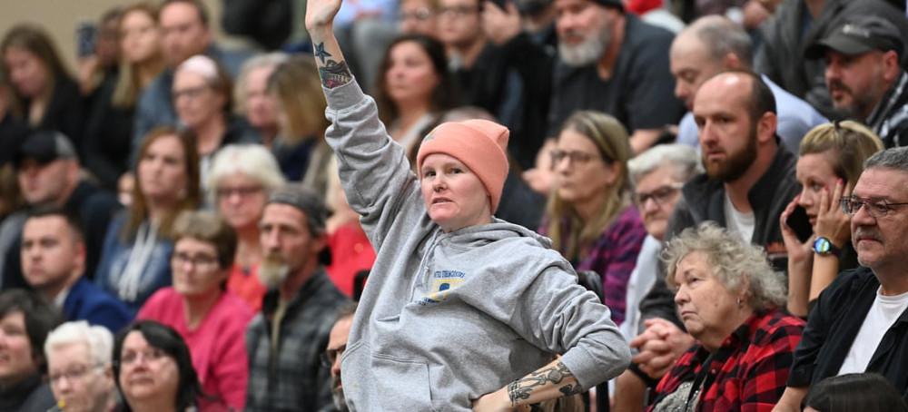 'We're Scared, Too': Ohio Residents Press for Answers on Train Derailment at Meeting