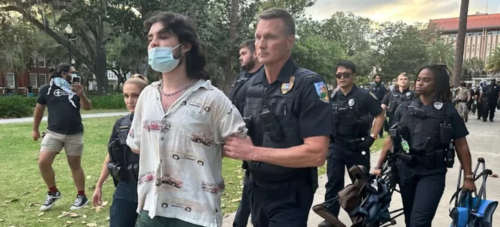 University of Florida Suspends Arrested Pro-Palestinian Protesters for Up to 4 Years