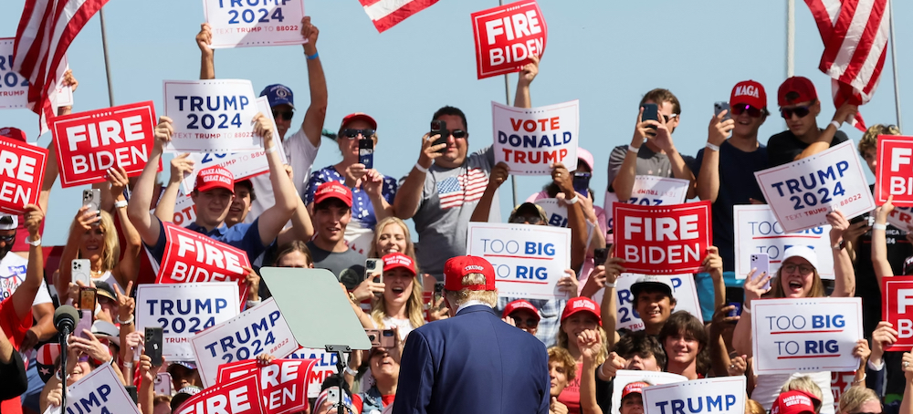 At a Pennsylvania Rally, Trump Descends to New Levels of Vulgarity