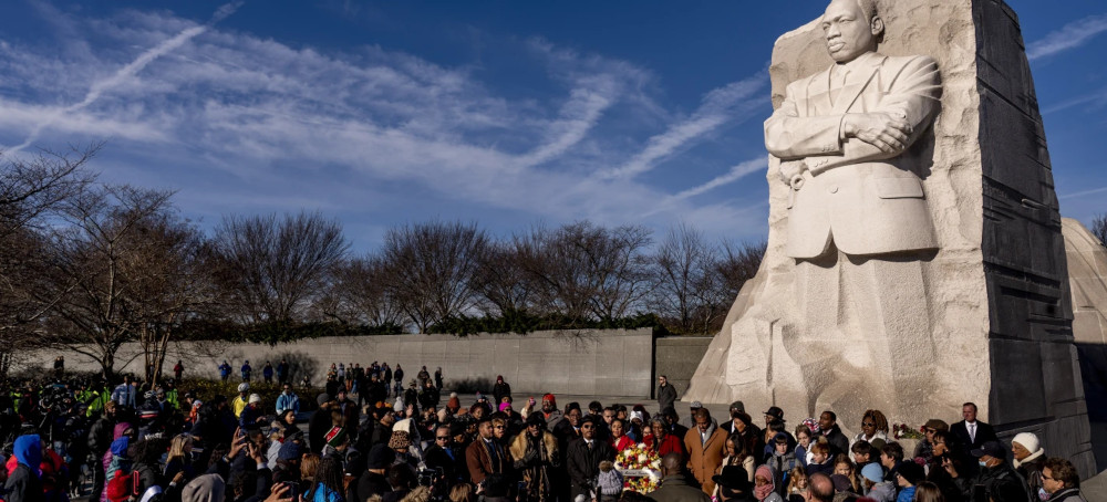 Civil Rights Leaders and King Family Mark MLK Day as a Special Call to Action as Trump Takes Office