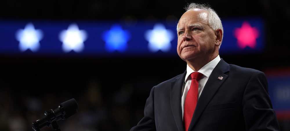 Tim Walz Might Run for President in 2028 if You Ask Him Nicely