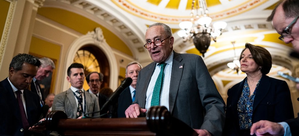 Schumer Says Democrats Will Block GOP Plan to Avert Shutdown