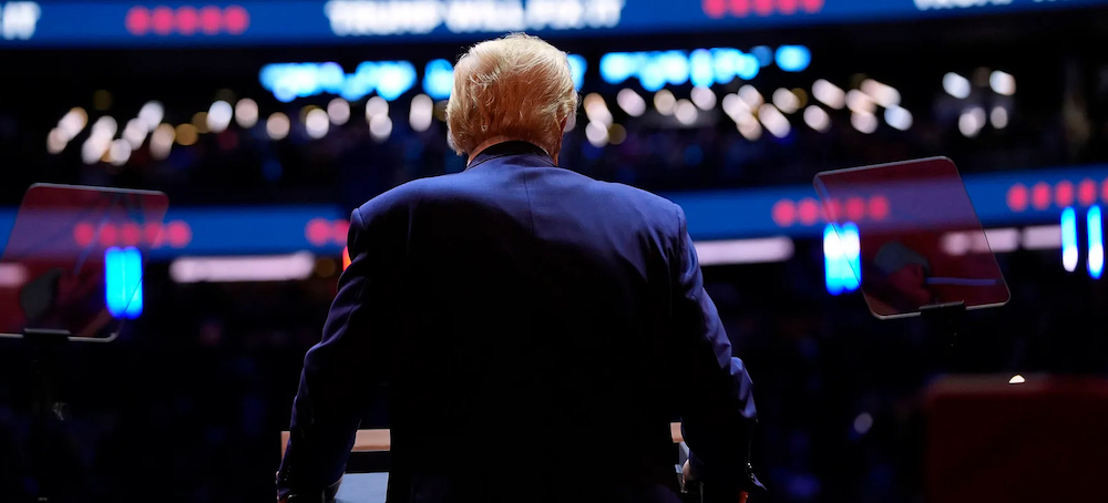 Rallies at Madison Square Garden